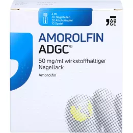 AMOROLFIN ADGC 50 mg/ml active ingredient nail polish, 3 ml