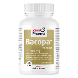 BACOPA Monnieri Brahmi 150 mg Capsules, Pack of 60