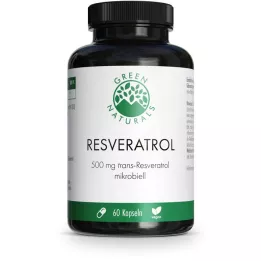 GREEN NATURALS Resveratrol m.Veri-te 500 mg vegan, 60 pcs