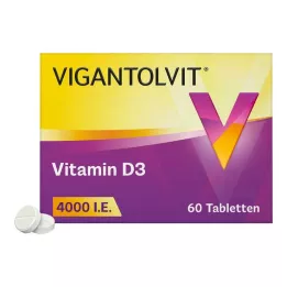 VIGANTOLVIT 4000 IU vitamin D3 tablets, 60 pcs
