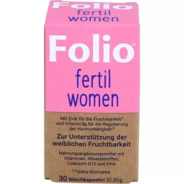FOLIO fertil women soft capsules, 30 pcs
